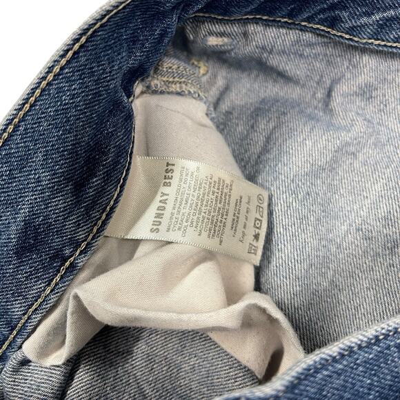 Sunday Best Cargo Jeans Denim Size 10 Blue Jeans - Picture 8 of 13